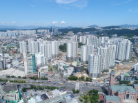울산 최초 주택재개발정비사업장 번영로센트리지 준공