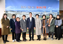 김영길 중구청장, 지역아동센터 시설장 환담