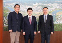 김남규 SK멀티유틸리티 대표이사 울산시청 방문