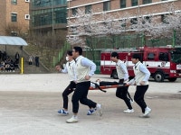 울산북부소방서-마이스터고등학교, 화재 대비 합동소방훈련 실시