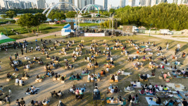 봄빛 물든 재즈 선율에 2만5000여명 감성 힐링