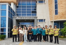 울산 동부소방서, 일산동 행정복지센터 소방합동훈련 실시