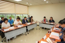 조문경 북구의회 부의장, 효문코오롱하늘채 주민 의견 청취