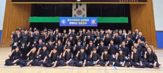 울산시체육회 검도팀, 재능기부 합동연무 성료