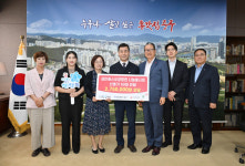 세민에스요양병원 나눔봉사회, 취약계층 시원한 여름나기 지원
