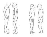 융합적 커플의 이상적인 신체 자세 ‘사랑은 둘이 하나가 되는 것’