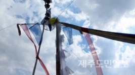 제주 굿판의 큰 별, 故 안사인을 향한 위무