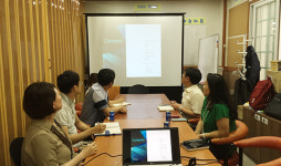 제주도내 기업현장에서 지식재산권 교육 진행