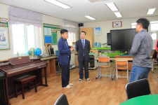서귀포교육청, 마라분교 재개교 위해 현장 방문