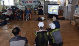 제주서부경찰서, 노인 학대예방교육