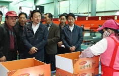 원 지사, 한경면 마을투어 진행