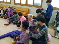 안덕초, 사제 동행 봉사활동 진행