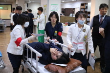 한국병원, 재난대비 가상훈련