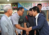 원 지사, 한림읍 현장에서 민심 파악