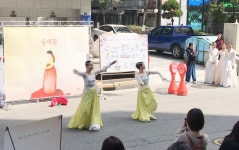 서울서 제주4.3 70주년 런치 버스킹