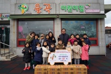 율곡어린이집, 제주광역푸드뱅크에 물품 기탁