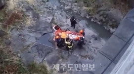 제주 신산공원 인근 다리서 30대 추락해 중상