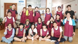 국제와이즈멘 동행클럽, 원광요양원서 봉사활동