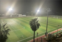 제주시, 한경축구장 야간조명시설 설치