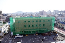제주시민회관 건물 해체...59년 만에 역사 속으로 사라져
