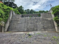 한천 제2저류지 수문(가동보) 제 기능 못해