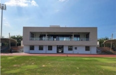 제주시, 애향운동장 본부석 9월 준공