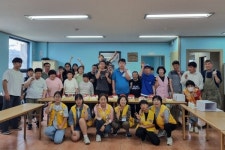 초아적십자봉사회, 장애우들과 제빵 만들기 봉사활동 실시