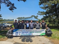 서귀포시축협, 깨끗한 축산 환경 위해 방취림 조성
