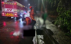 갑자기 내린 폭우에…제주서 배수로에 빠진 70대 구조