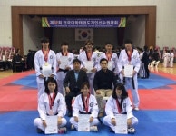 충북보건과학대학 태권도외교과 정상 우뚝