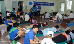 동신대 메디스파사업단, 전남 소안도 봉사활동