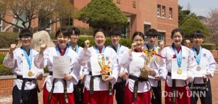 계명문화대학교, 대학태권도 개인선수권 휩쓸어