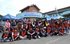 전주비전대학교, 명천마을 지역 주민 대상 봉사활동 실시