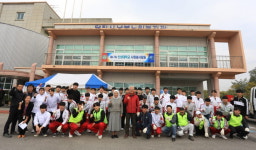 신성대학교 사회봉사단, 당진시남부노인복지관 방문 봉사활동 실시