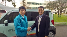 창원문성대학교-경상남도자동차전문정비사업조합 전기자동차 기증식 개최