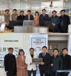 청암대 창업교육센터-안경광학과, 청암 대표창업기업 인증 현판식