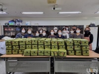 가천대 식품영양학과, 수정중앙노인종합복지관에 도시락 전달