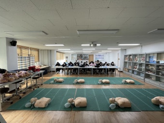 강원관광대, 'BLS Provider 자격취득교육' 진행