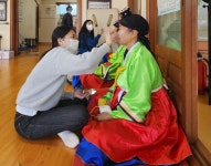 제주관광대 항공서비스과, 수산리 경로당에서 재능기부 봉사활동
