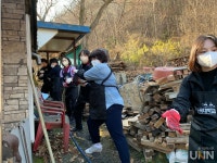 송곡대, 연탄 배달 봉사 훈훈한 정 나눠
