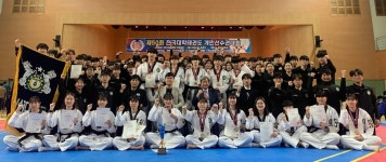 신성대 태권도외교과, 전국대학태권도개인선수권대회 우승