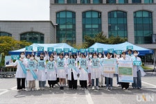 울산과학대 간호학부, 국제 간호사의 날 기념해 교내 봉사 활동