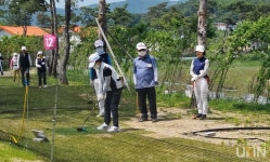 영진전문대 파크골프경영과, 시니어학생들 신명나는 캠퍼스라이프