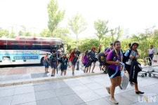 대전과기대, 잼버리 브라질 대원 550여명 홍은학사 입소