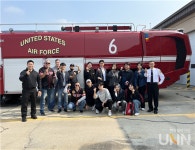 오산대 소방안전관리과, 오산 미군기지 소방대 견학