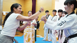 농악과 태권도에 매료된 고려대 Climate Corps Summer School 개막
