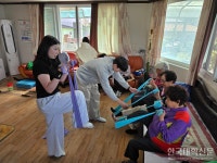 한림성심대, 사랑의 헬스케어로 지역 상생 나눔 프로그램 진행