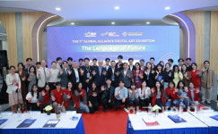 중앙대, 베트남에서 2025 글로벌 얼라이언스 미디어 아트전 개최