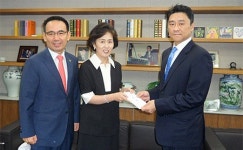 서울시약, 송천한마음의 집에 성금 기탁
