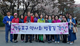 영등포구약, 윤중로서 벚꽃길 걷기모임